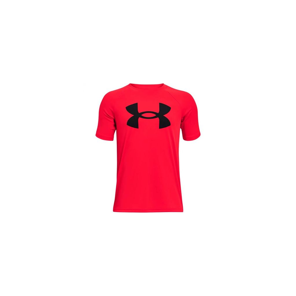 UNDER ARMOUR Tech Big Logo Trainingsshirt Jungen 600 - red/black M (137-149 cm)