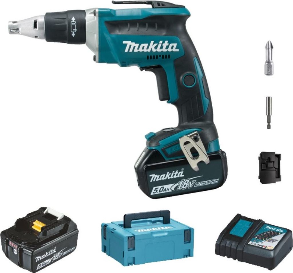 Makita DFS452RTJ Akku-Trockenbauschrauber Produktbild 2