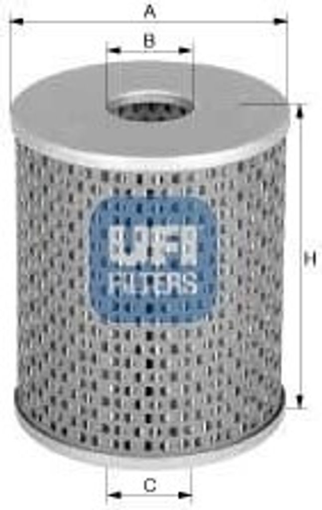 Kraftstofffilter UFI 26.601.00 Filtereinsatz