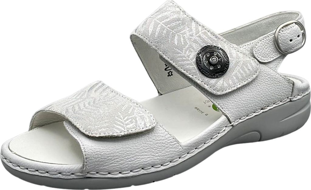 Waldläufer Komfort Sandalen Gunna Damen 31333130343531 Weiß Produktbild 