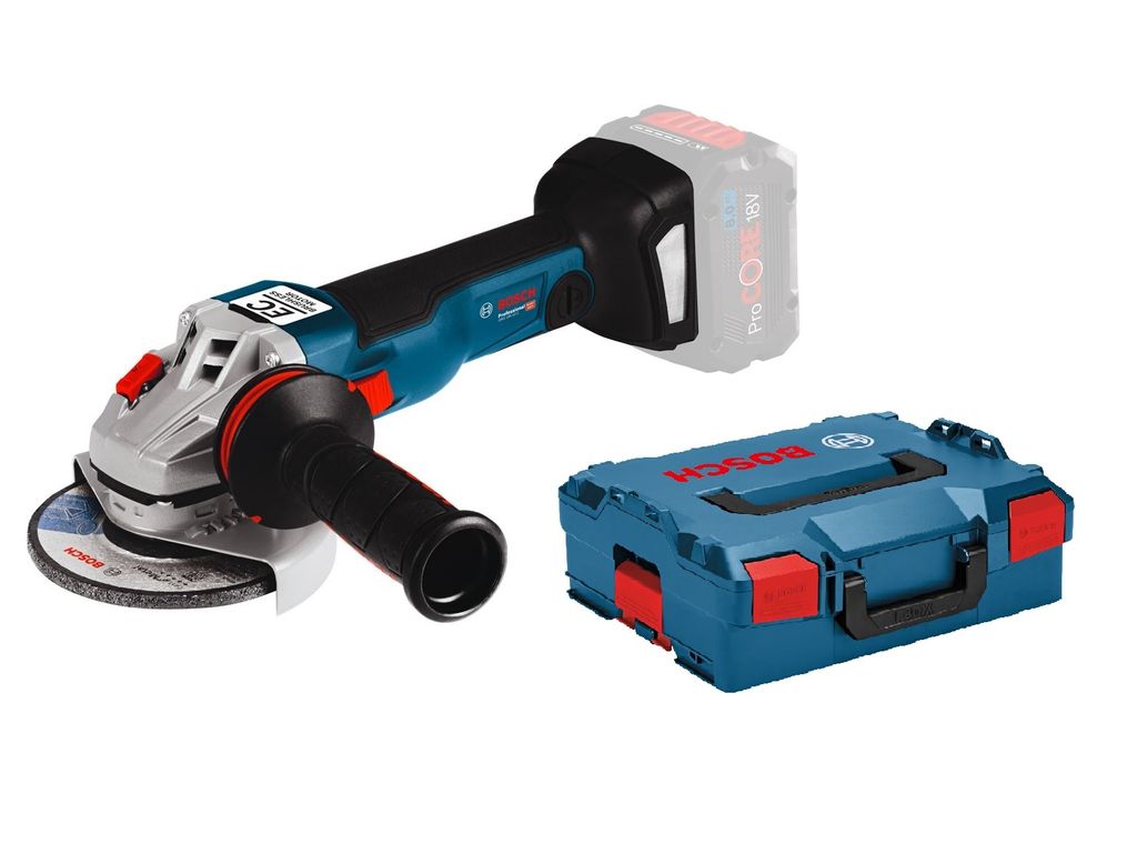 Bosch GWX 18V-10 SC, 9000 ot/min, 12,5 cm, Batérie, 2 kg Obrázok produktu 
