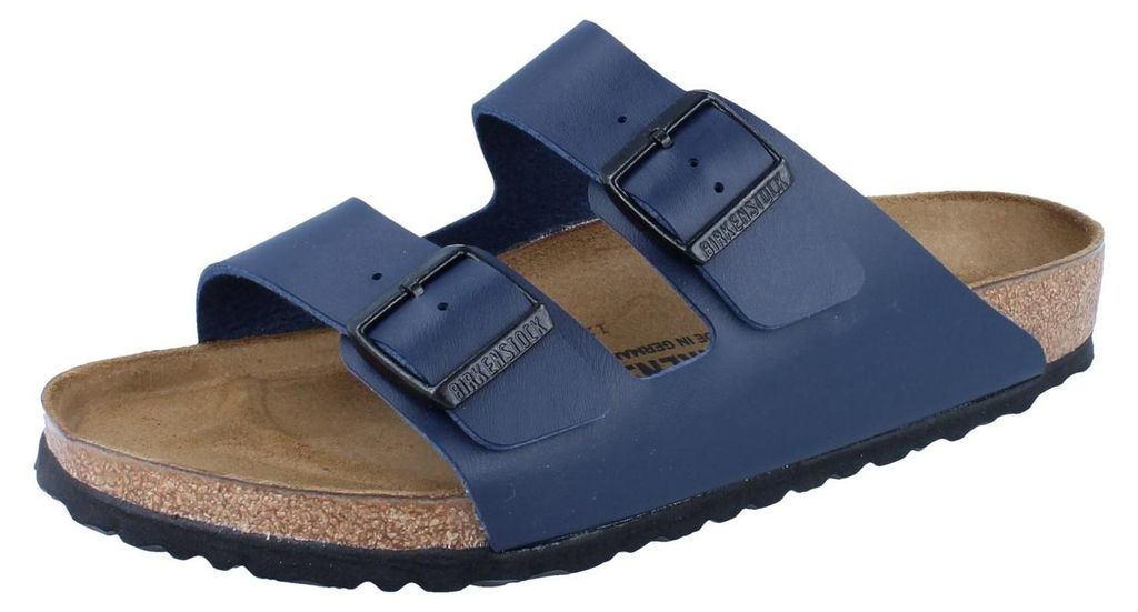 BIRKENSTOCK Arizona BS normale Weite blau - Größe: 43 Produktbild 