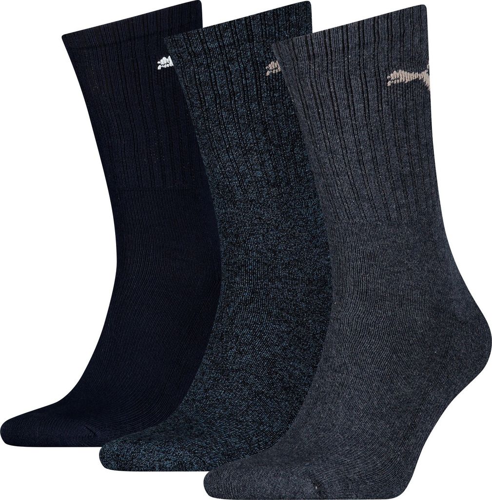 Sportstrümpfe mit Frottee-Sohle – Marine – 35-38 Produktbild 