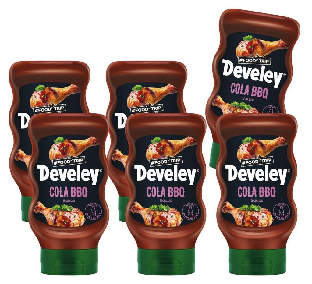 Develey Cola BBQ Sauce - 6x 300ml Produktbild 