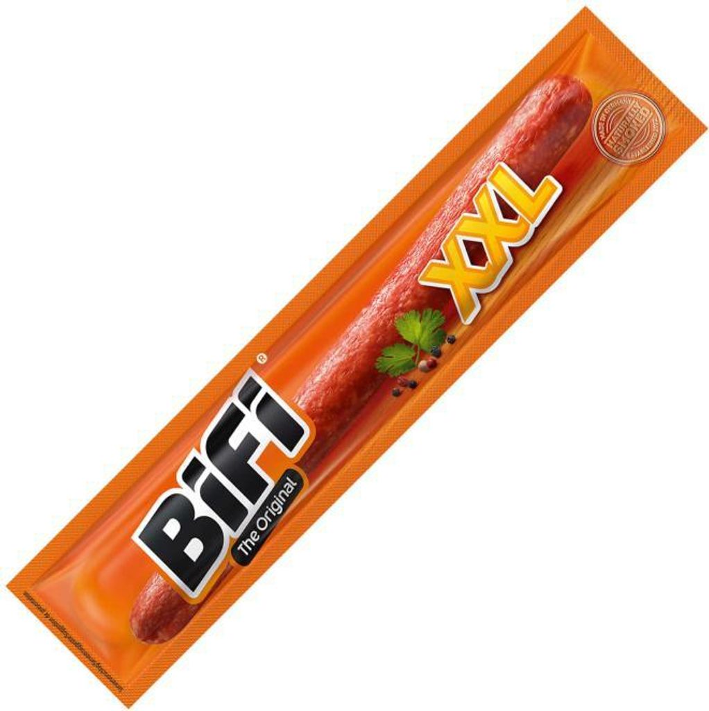Bifi das Original XXL Extralange Mini Salami in Großformat Produktbild 