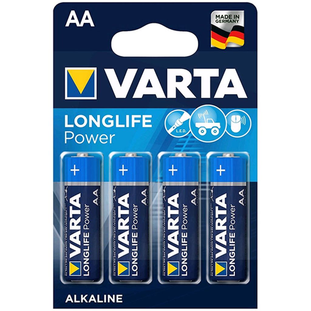 Varta -4906/4B, Einwegbatterie, AA, Alkali, 1,5 V, 4 Produktbild 