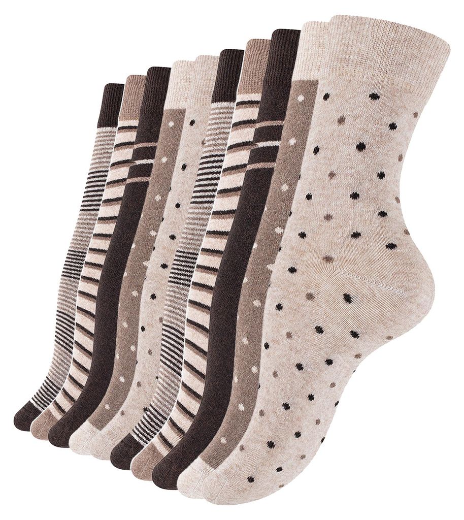 Vincent Creation® 10 Paar Bunte Socken Damen Socken Produktbild 