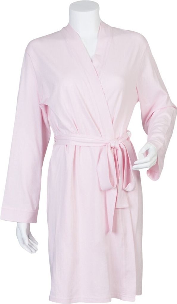 Towel City - Morgenmantel Wickel für Damen PC4759 (S) (Hellrosa)