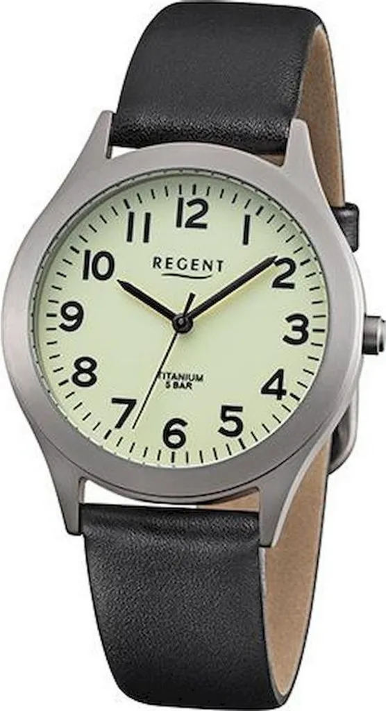 Montre Homme Regent F-1268 étanche en acier inoxydable haute qualité