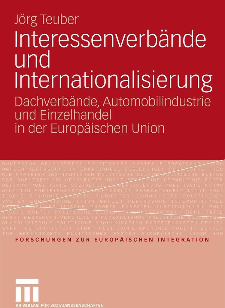 Interessenverbände und Internationalisierung