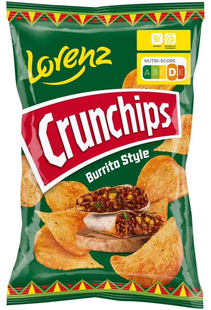 Crunchips Burrito Style 130g Produktbild 