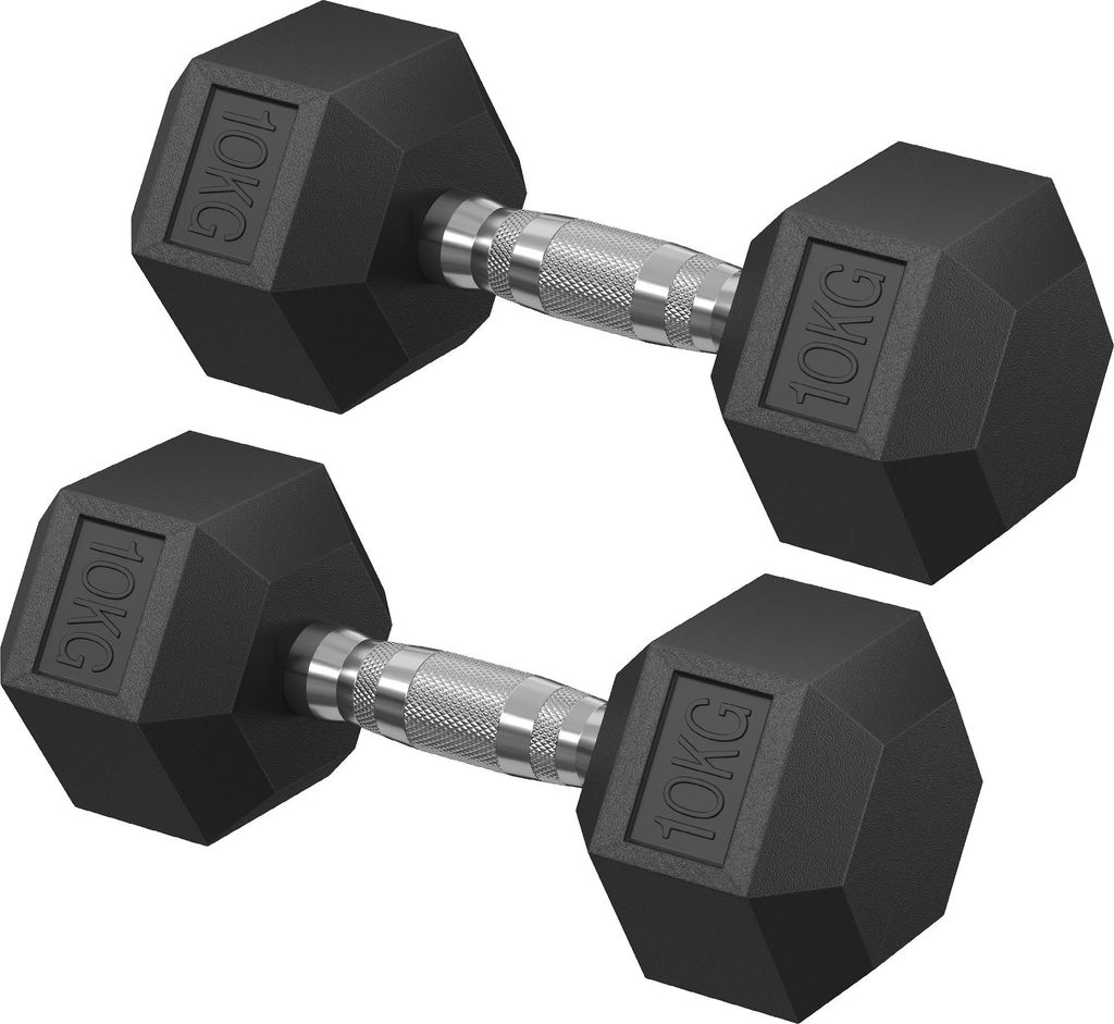SONGMICS Hantelset, Hanteln 2er Set, Hexagon, Produktbild 