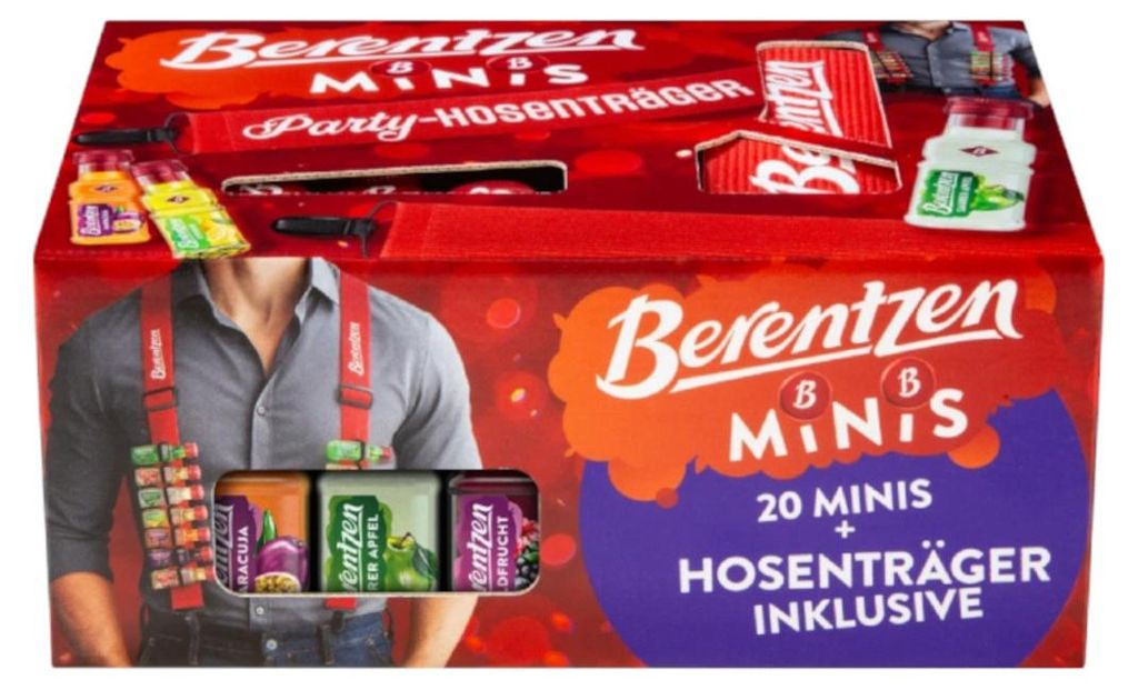 Berentzen Minis Party, sada 6 lahviček, objem 20 x 20 ml Obrázek produktu 