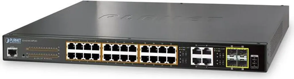 Switch Planet 24 ports gérés IPv6 haute performance rackable - 2