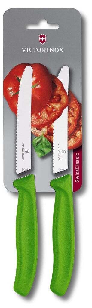 Victorinox N do pomidorw / kiebasy Swiss Classic - Zielony Zdjęcie produktu 