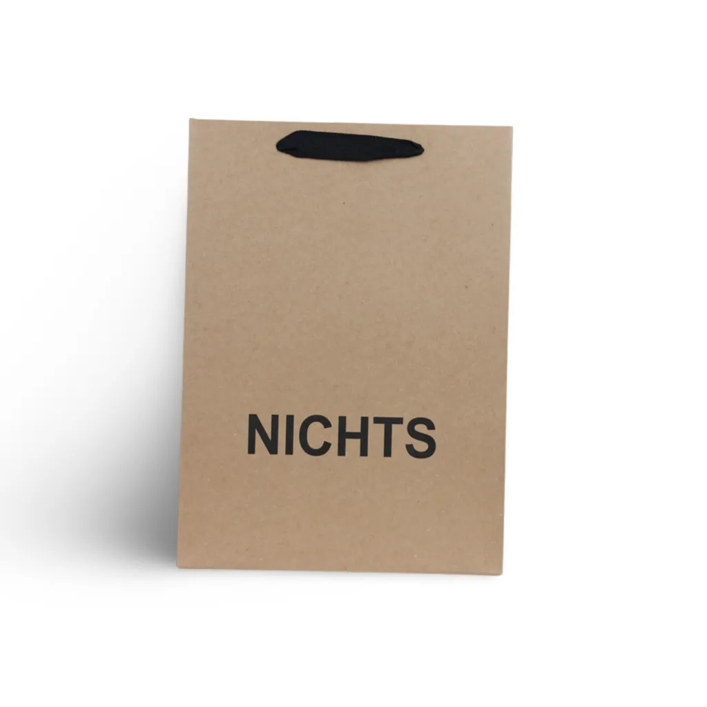 24 Sacs cadeaux avec slogans en papier - Dimensions 25x5,8x34,5 cm