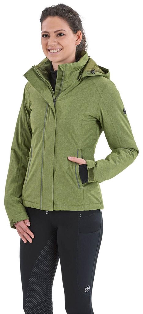 BUSSE Regenjacke Damen Jenalie HW 2022 winter olive melange XS