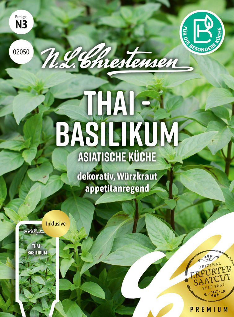 Thai - Basilikum Asiatische Küche | Basilikumsamen von N.L. Chrestensen