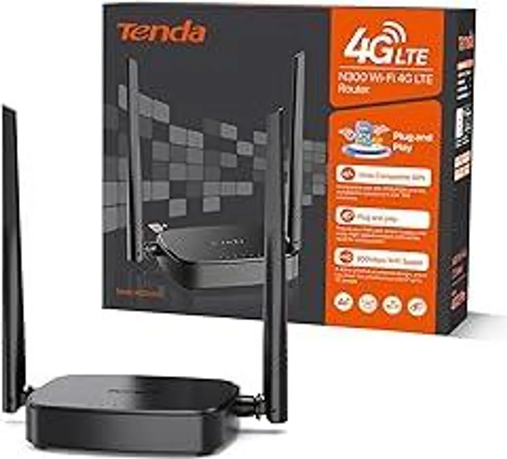 Tenda 4G03 Pro Router WiFi per Famiglia - Internet con SIM e Parental Control