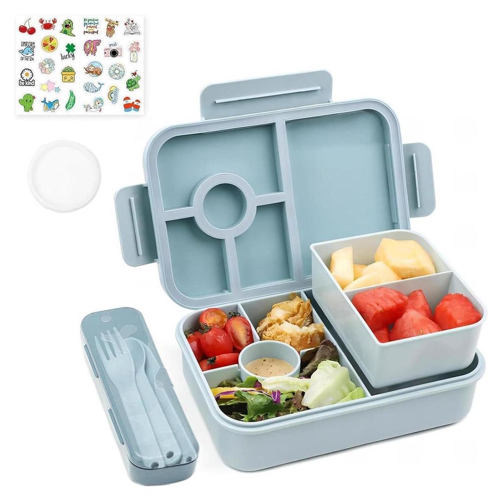 Bugucat Lunch Box Deti Bento Box Lunchbox Nepriepustný Obrázok produktu 
