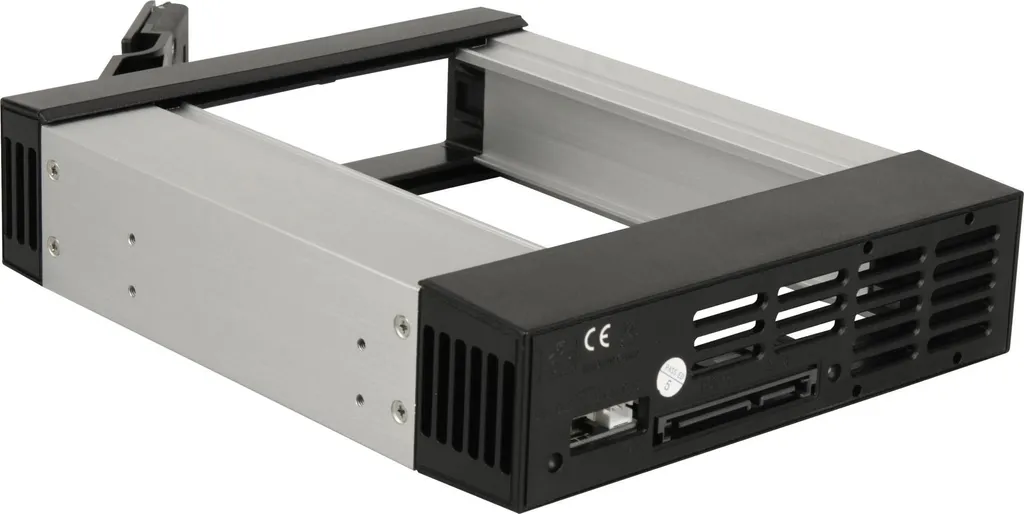 Backplane professionnel SATA 3.5 Icy Box IB-158SSK-B pour PC fixe - 3