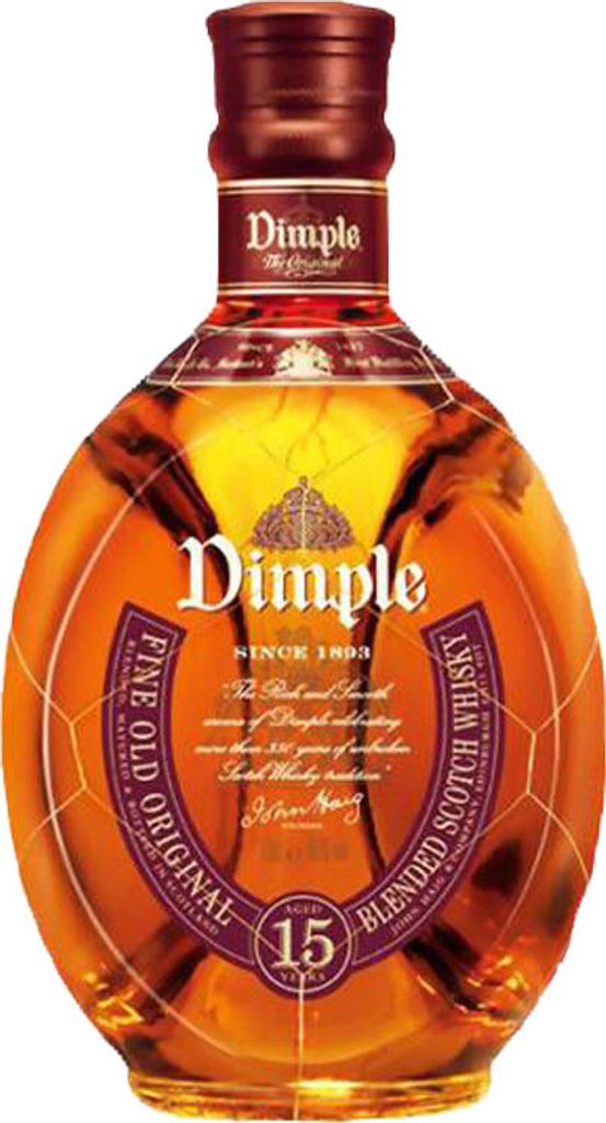 Dimple Whisky 15 Jahre 1 Liter Produktbild 