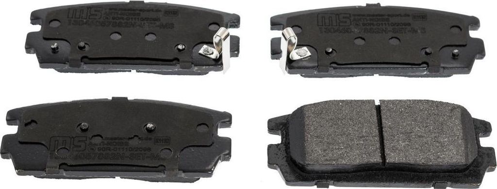 MASTER-SPORT Bremsbeläge Satz Hinten für OPEL ANTARA 13046057882N-SET-MS