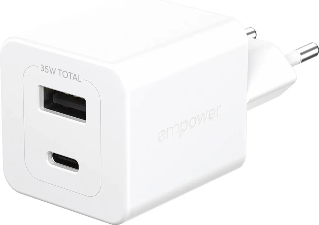 Chargeur GaN 35W Turbo : Finissez-en avec la charge lente USB-C et USB-A