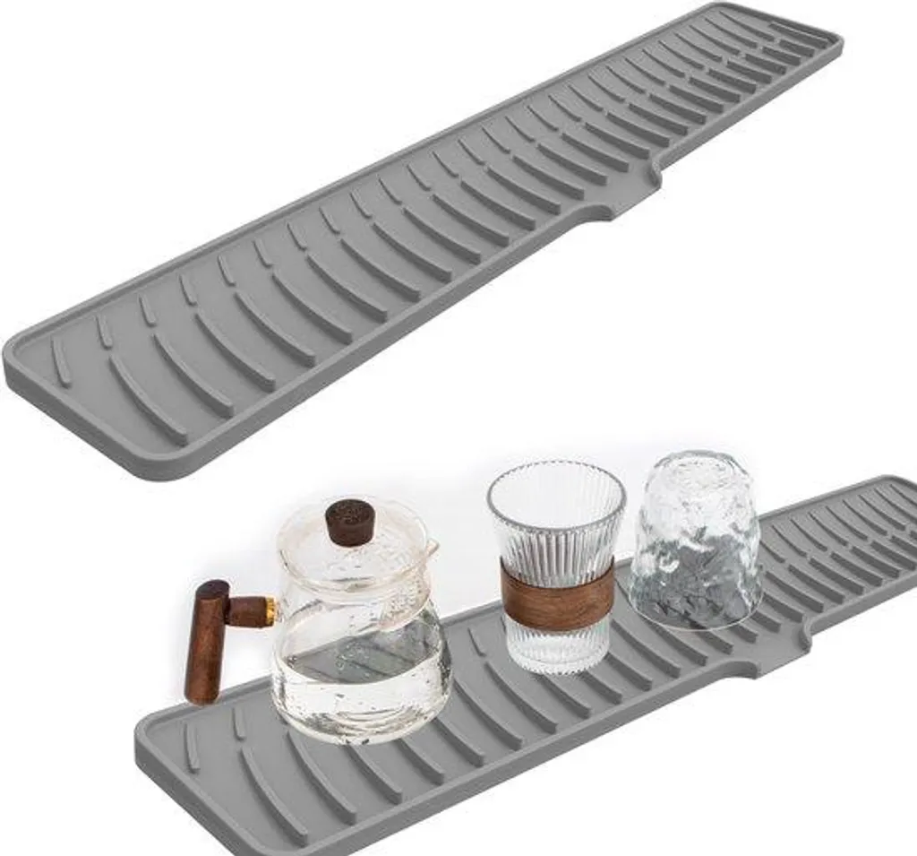 Bande de protection et tapis d'adaptation billard gris multi-usage 60cm