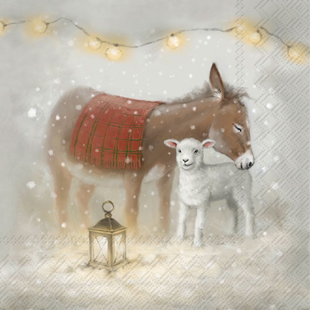 IHR Serviette Nino and Molly, 33 x 33 cm, 20 Stück, zum Dekorieren