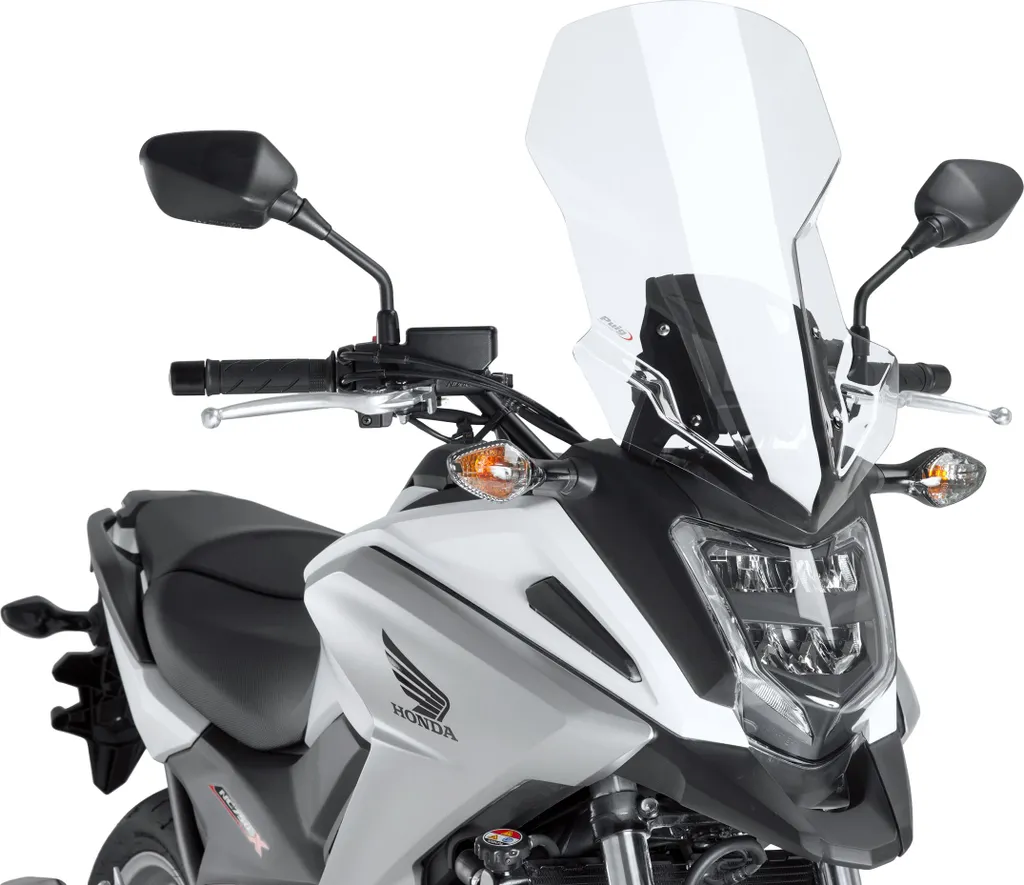Bulle PUIG 8910W Honda NC750X : Finies les Turbulences et le Vent