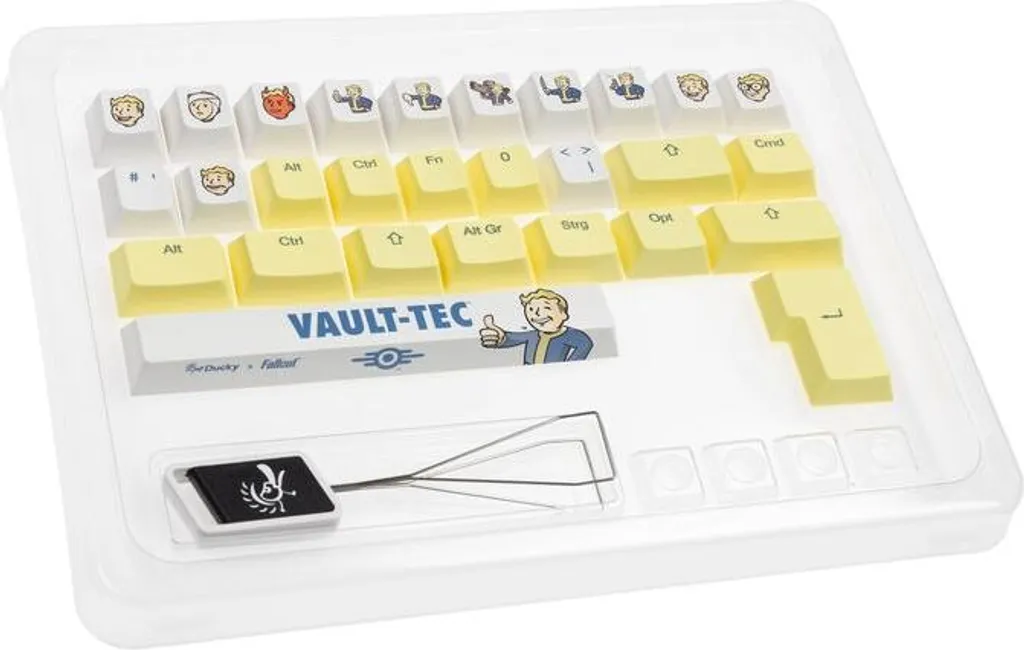 Customisation Clavier Gamer Ducky DCA132-US Fallout Set 132 touches