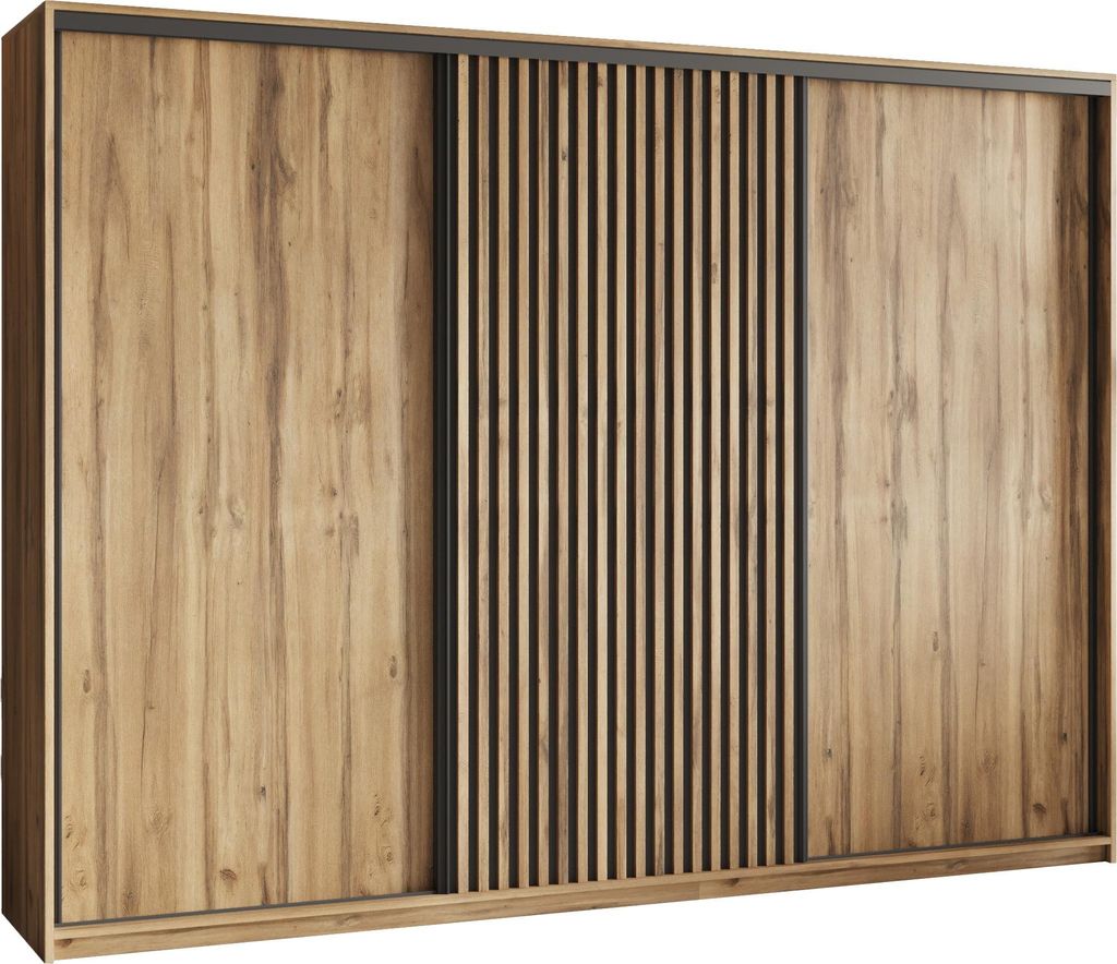 Masseno Schiebetürenschrank VONTE 250/205/60 cm Produktbild 