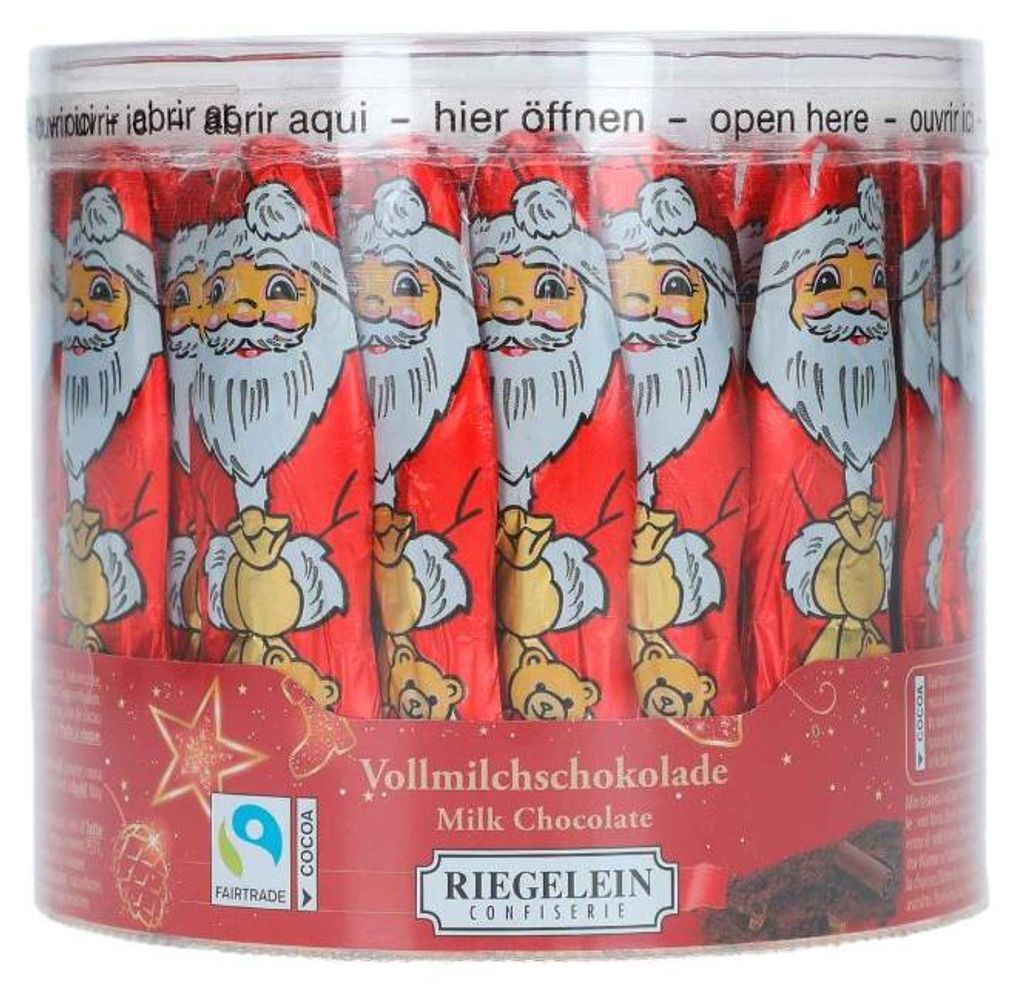 Riegelein Massiv-Weihnachtsmann groß 812,5g Produktbild 