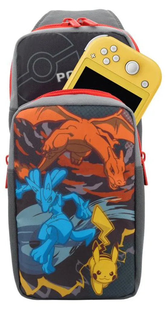 Pochette de transport Nintendo Switch Pokemons avec sangle réglable