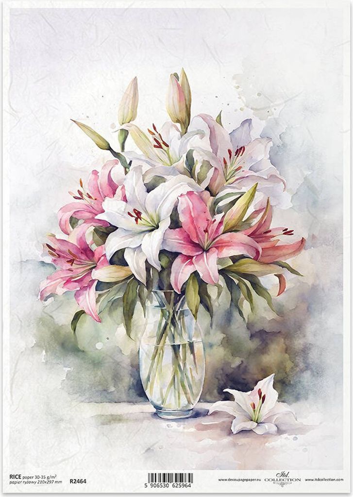 ITD Reispapier Decoupage Bastelpapier Produktbild 