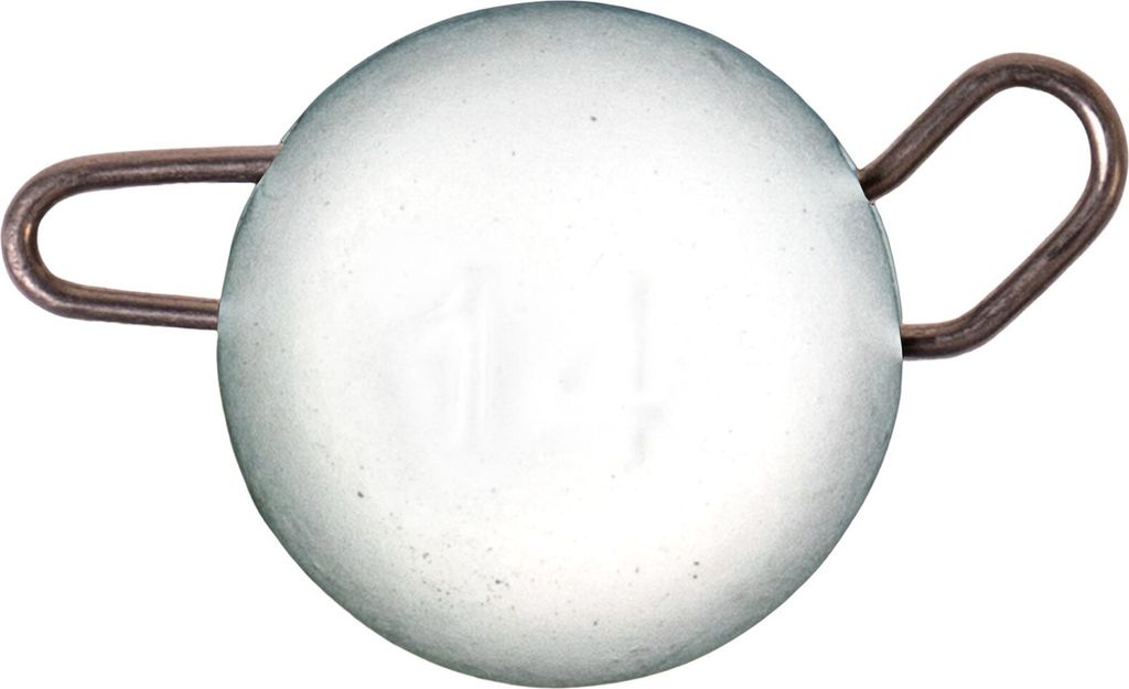 2 Zeck Cheburashka Jig Heads weiß 3 g