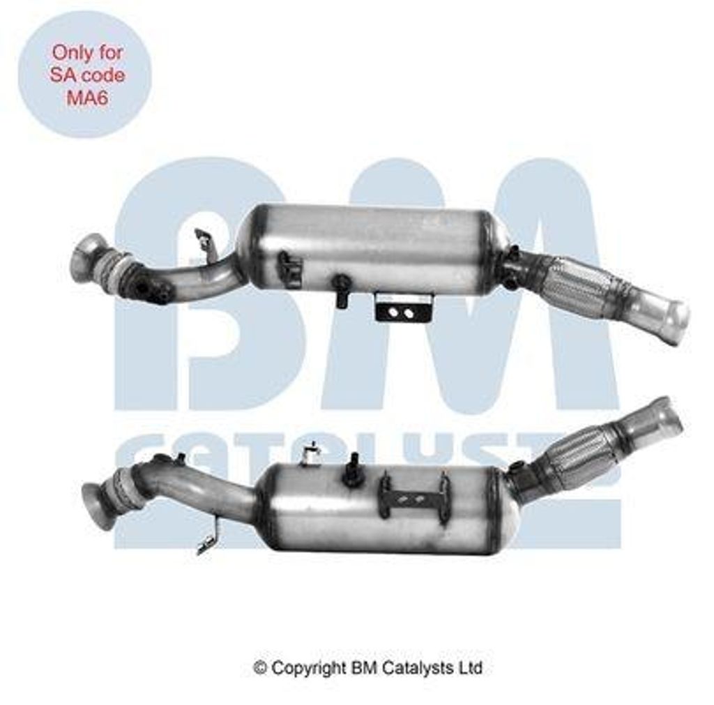 BM CATALYSTS BM11629H Dieselpartikelfilter DPF Rußpartikelfilter passend für MERCEDES-BENZ SPRINTER 3,5-t Kasten (906) Abgasanlage Diesel
