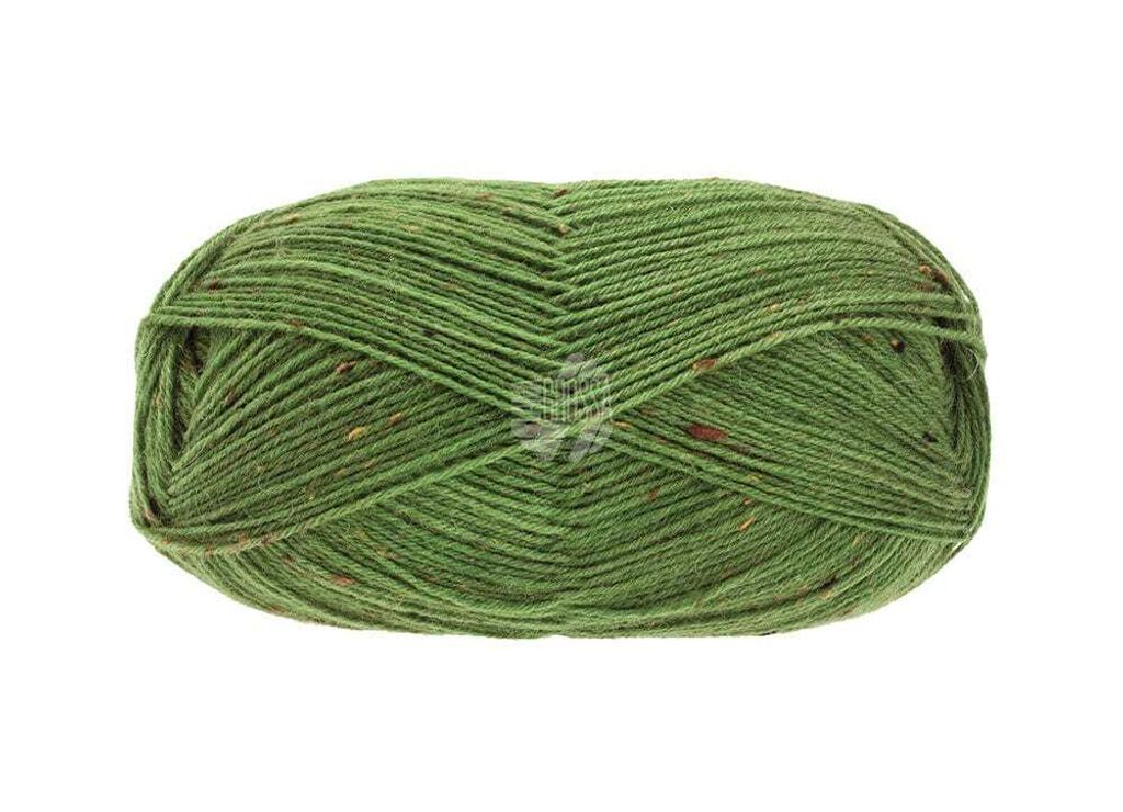 Lana Grossa - Meilenweit 100g Tweed 0165 grün Produktbild 