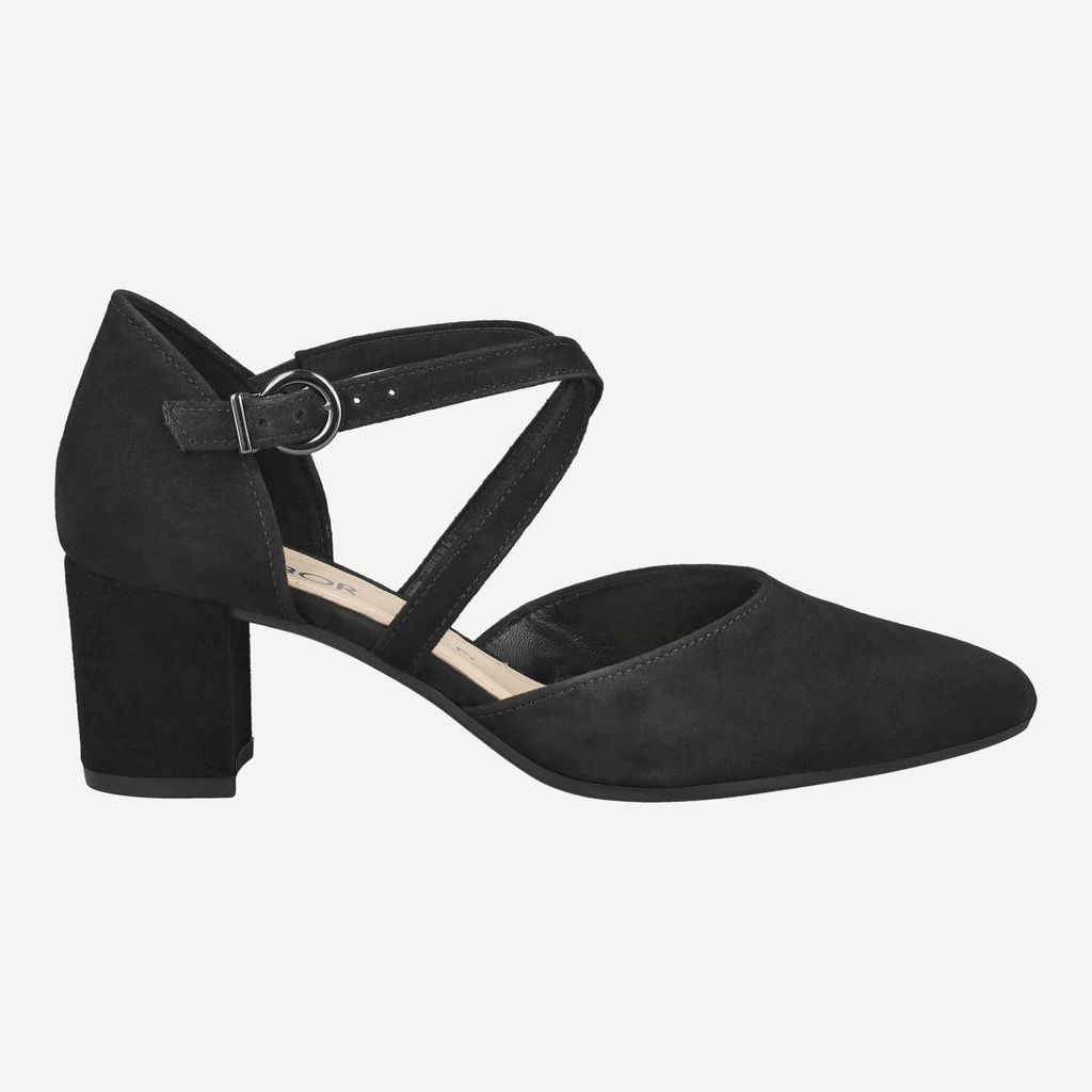 Gabor 3002.02.002, Pumps in Schwarz für Damen, Größe 37