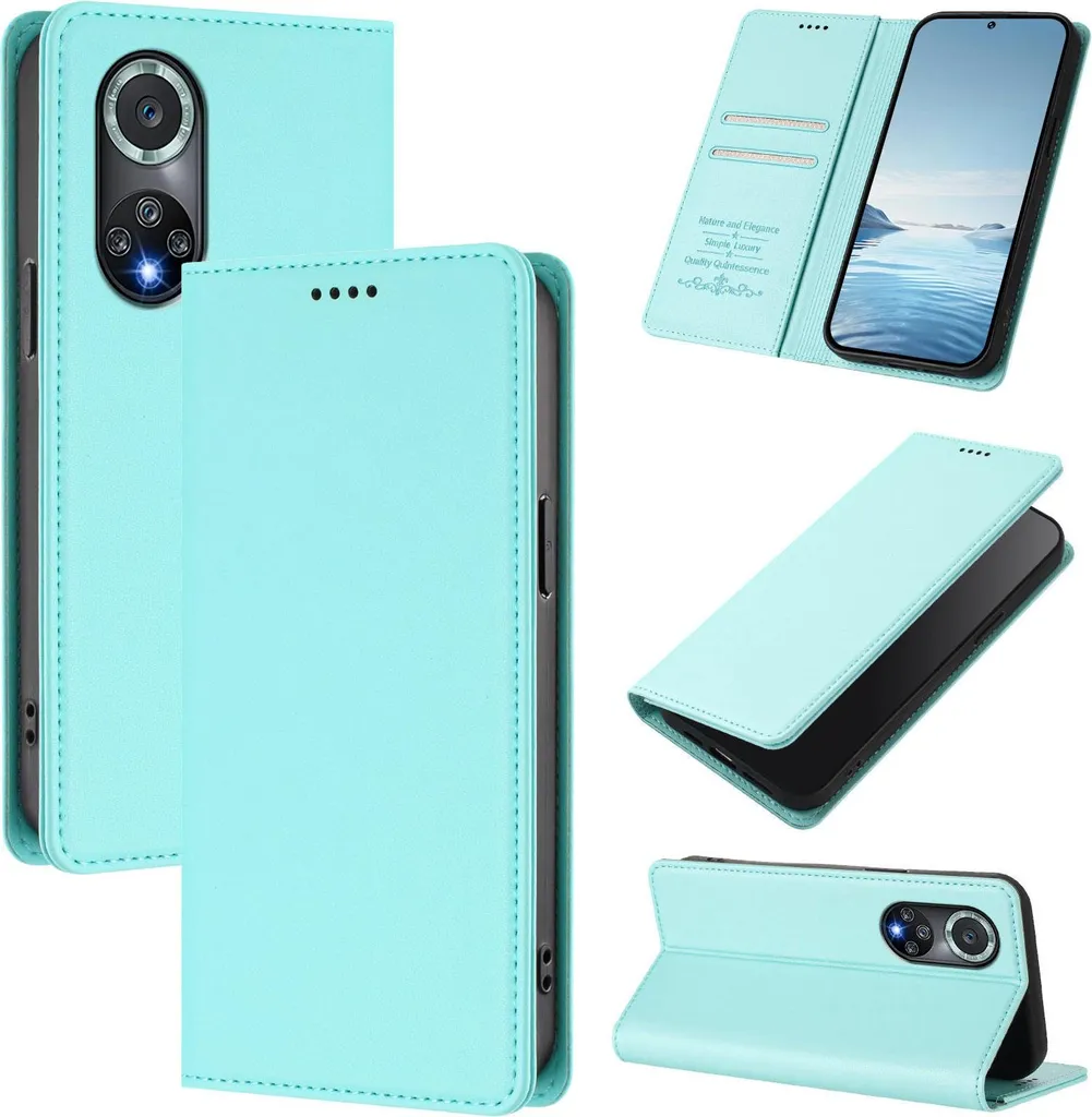 Cover Verde Menta Honor 50 Pro / Huawei Nova 9 Pro - Flip Case Chic - 2