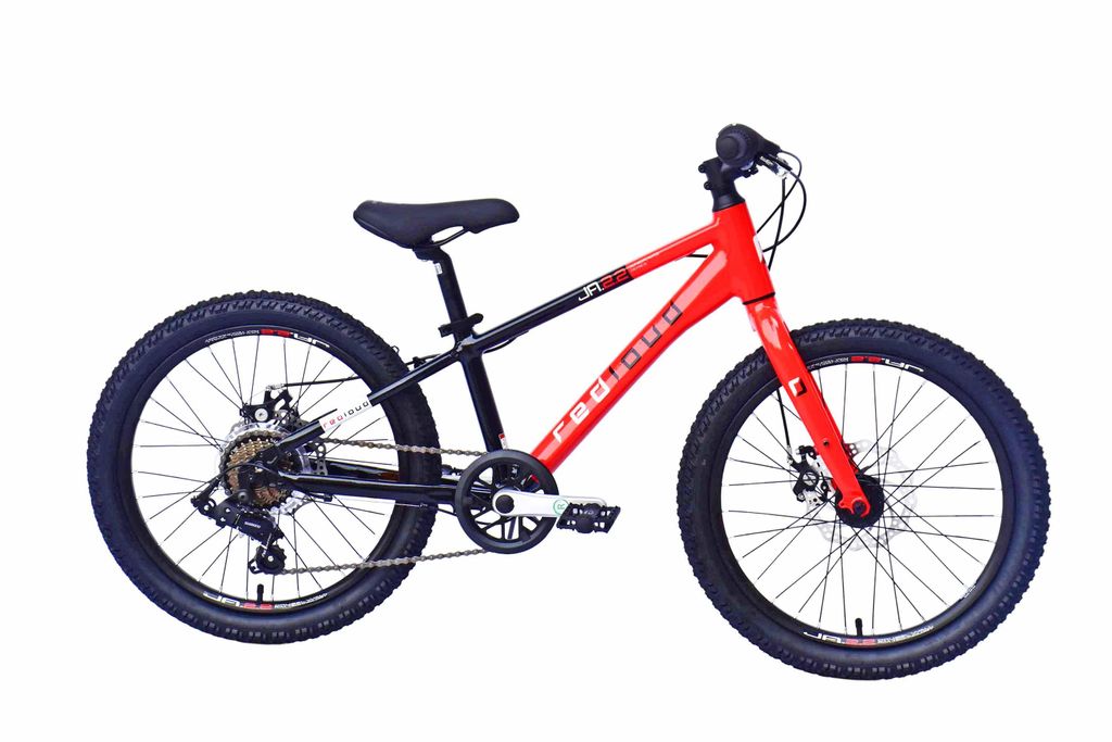 REDLOUD Kinderrad MTB 20 Zoll JA.2.2 schwarz-rot Rahmenhöhe 26 cm