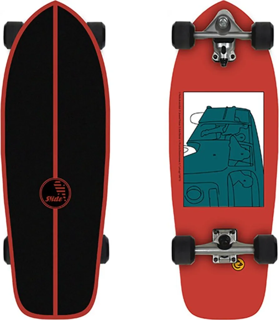 Surfskate Slide Joy Sk Heritage 30'' : Glissez sans Pousser au Pied