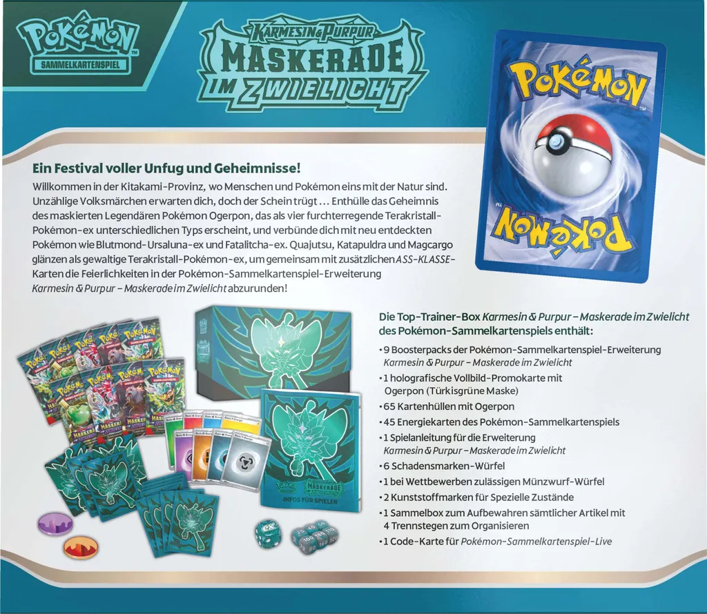 Coffret de Dresseur d'Élite Pokémon JCC KP06 avec Boosters Français