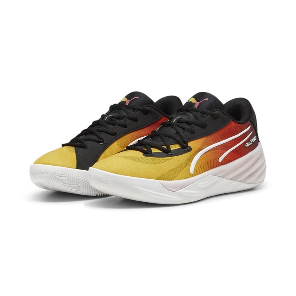 Puma Sneaker 'All-Pro NITRO SHOWTIME' yellow Sizzle-Purple Glimmer, Neutral EU:44 EU