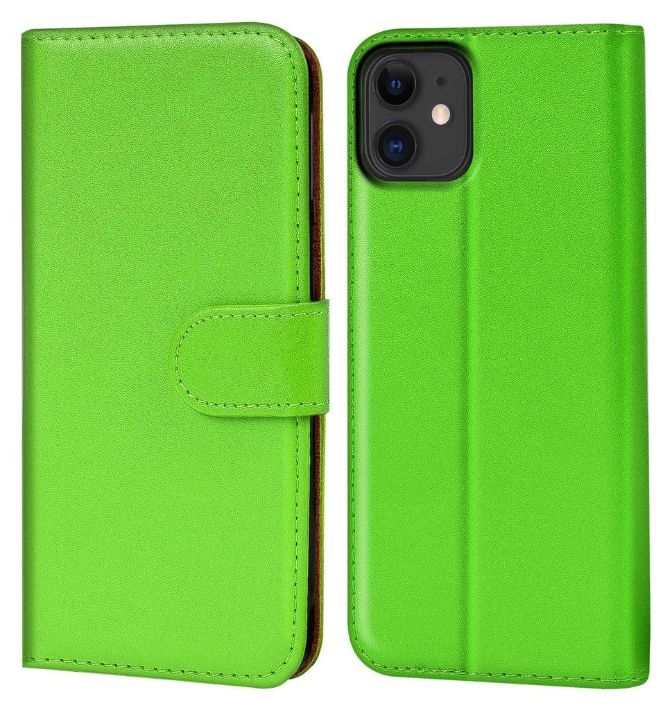 Book Case für iPhone 11 Hülle Flip Cover Handy Tasche Schutz Hülle Etui Schale
