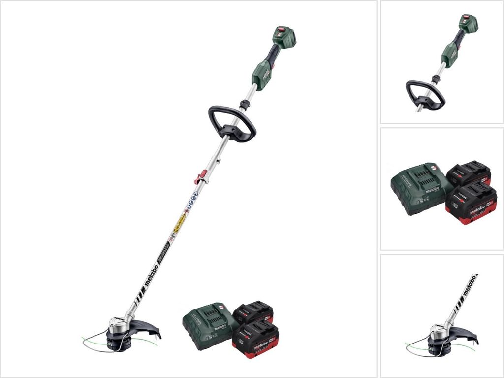 Metabo RTD 18 LTX BL 30 Akku Rasentrimmer 18 V 30 cm Brushless + 2x Akku 8,0 Ah + Ladegerät
