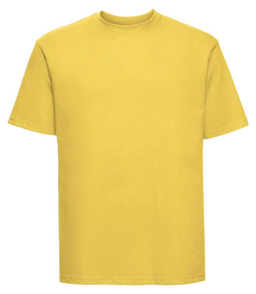 Russell Collection - "Authentic" T-Shirt für Herren/Damen Uni, Klassisch LT5362 (L) (Gelb)
