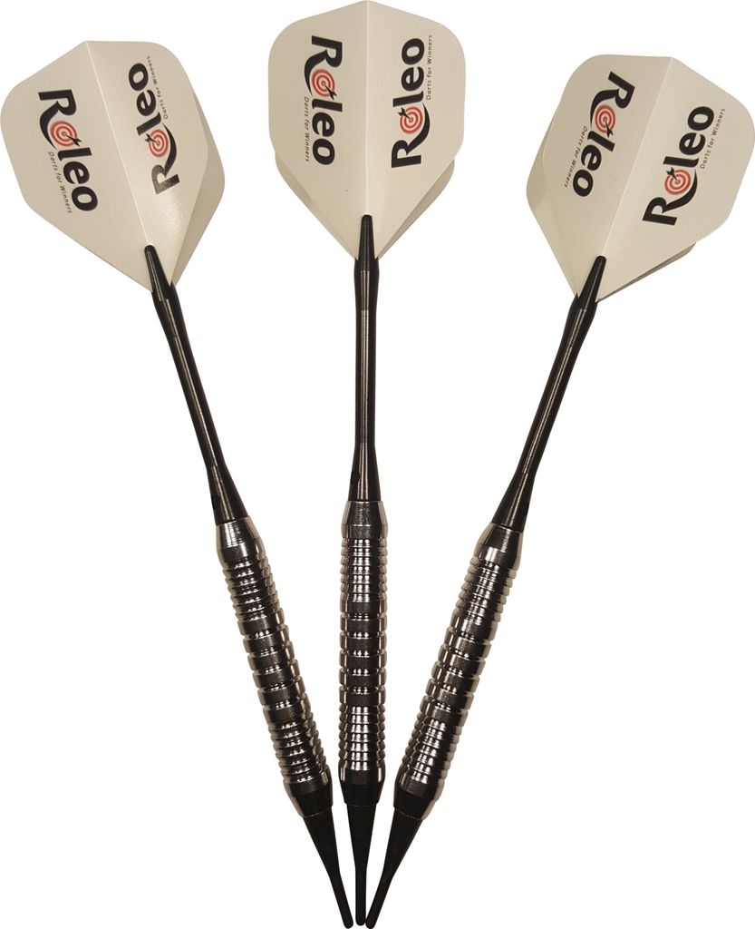 Roleo Softdarts Pfeile - RS-1 - 3er Set inkl. Dartbox - 16g