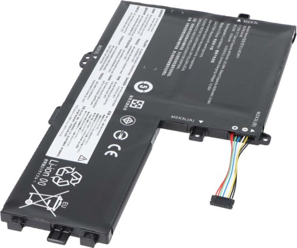 Avizar, Lenovo IdeaPad S340-15IWL Li-Polymer Akku 11,34V 4630mAh, Schwarz